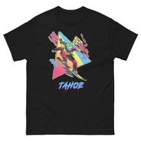 Tahoe Retro Snowboarder 80s 90s Snowboarding T-Shirt XXXL