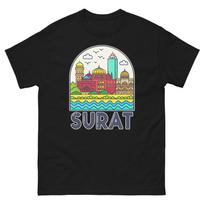 Surat World Travel Urban Area City T-Shirt XL