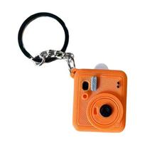 Lightweight Mini Camera Keychain Portable Bag Hanging Ornament  Personal Use oranžinė