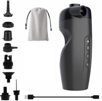 20PSI Electric Air Pump with 7 Nozzles & Adapters, 2-in-1 Rapid Inflator Deflator for Inflatable Boats, Kayaks, Pool Floats and Toys juoda