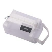 Transparent Mesh Storage Bag ID Credit Card Holder Transparent Cosmetic Bag  Student balta