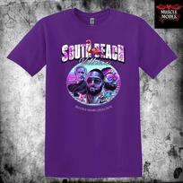 Dwayne Wade 'South Beach Villains' NBA Tribute Sports Premium Unisex T-Shirt 3XL