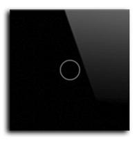 For Tuya WiFi Smart EU 1/2/3/4 Gang Light Control Alexa Google Home Compatible Touch Glass PC Frame Single Pole Wall Zigbee 86mm*86 mm&Eu Standard juoda
