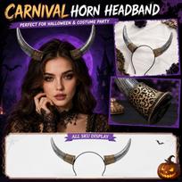 Headband for Halloween Party Costume Decoration Cosplay Accessories One Size sidabras