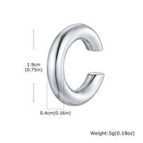 Earcuffs Stainless Steel Ear Cuffs for women girls, Helix Cartilage Clip on Earrings,Non Piercing Christmas Stocking Stuffers