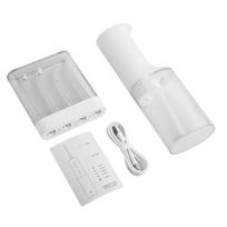 Burnos irrigatorius nešiojamas dantų vandens siūlas, USB įkraunamas vandens čiurkšlės dantų krapštukas, 200 ml 4 režimai IPX7 1400 aps./min.