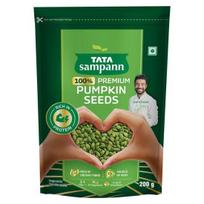 Tata Sampann Pumpkin Seeds, 200g, Rich in Protein, Dietary Fibre, Magnesium & Phosphorus, Raw & Unroasted Pumpkin Seeds, Source of Iron & Zinc