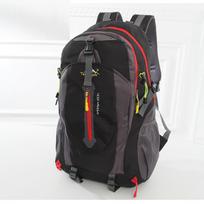 Waterproof Nylon Men Backpack Outdoor Sport Women Mochila Travel Bag Camping Climbing Hiking Rucksack One Size juoda