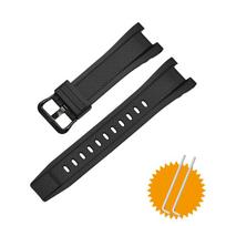 Guminė laikrodžio apyrankė Casio GST-W120L S130L S310 B100 GST-W100G aukštos kokybės silikoninė laikrodžio apyrankės dalis 26mm-14mm 26-14mm black
