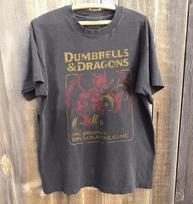 Dungeons and Dragons Workout Parody Tee Funny Gym Charcoal Cotton Tshirt Unisex T-Shirt XXL
