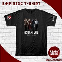 Resident Evil 9 Requiem Leon Kennedy Grace Ashcroft Graphic 100Cotton Unisex Shirt 2026 New Fashion Y2k Short Sleeve Tshirt L