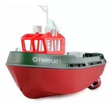 Radijo bangomis valdomas laivas Amewi Fairplay I 1:72 RTR, žalias, 2.4 GHz