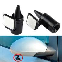 2PCS Švilpukų saugos garso signalizacija Juodojo automobilio elnio įspėjimas apie gyvūną juoda