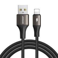 USB laidas į Lightning jungtį Joyroom SA25-AL3 / 3A / 1.2 m (juodas)