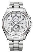 CITIZEN ATTESA Direct Analog Slim Watch [Citizen] Eco-Drive Radio-Controlled Watch, Flight, Display, Design, AT8040-57A, Men's
