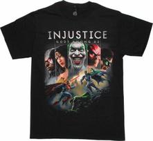 Injustice Gods Among Us game T-Shirt New Tee Licensed DC 4XL