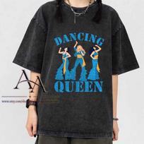 Mineral Wash Tee Bella Donna Mamma Mia Shirt, Comfort Colors Donna And The Dynamos Mamma Mia, Here We Go Again, Dancing Queen S