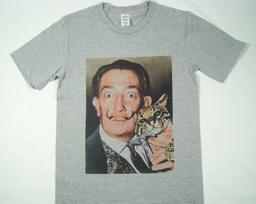Salvador Dali ocelot Grey T-Shirt sizes available S-3XL S
