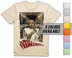 The Bride of Frankenstein V54 Men's T-Shirt all sizes S-5XL 8 Colors available 4XL