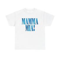 Mamma Mia Musical Logo White Tee T-Shirt Size S to 5XL 2XL
