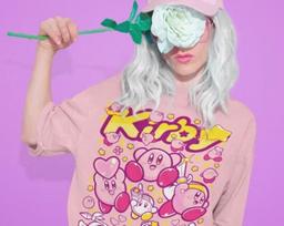 Kirby Face Classic Retro Gaming Premium Unisex T-shirt 2XL