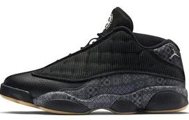 Jordan 13 Retro Low Quai 54 810551-050 45.5 black