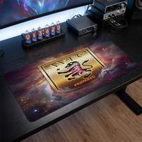 Aston Villa Football Print Large Mouse Pad, Anti-Slip Extended Gaming Desk Mat for Office Home 30cmx60cm（11.8x23.6inch）