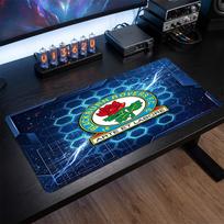 Blackburn Rovers Football Print Large Mouse Pad, Anti-Slip Extended Gaming Desk Mat for Office Home 30cmx60cm（11.8x23.6inch）