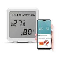 ZB-195 Tuya ZigbeeTemperature Humidity Sensor Hygrometer Thermometer Smart Home Smart Life App Support Alexa balta
