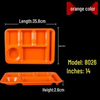 Melamine Partitioned Meal Plate