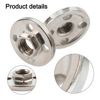 Platen Cover Pressure Plate Angle Grinder Metal Silver Four-hole Hexagon Nut Power Tools 100 Type High Quality China Mainland