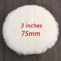 Auto Polisher Accessories Self-Adhesive Disc Wool Sponge Pad Car Beauty Tool Car Polishing Disc 3inch