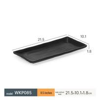 OEING Black Melamine Commercial Serving Plates