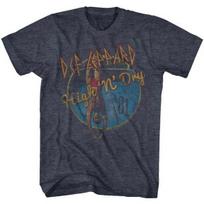Def Leppard High N Dry 81 Distressed Men's T Shirt Band Merch L