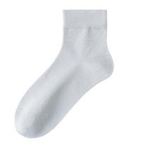 Men's Breathable Mesh Mid-Calf Socks – Wicking Odor Lightweight for Summer, Sports, and Daily Wear One Size