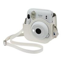 Mini fotoaparato dėklas 11: spalva Balta, Instax Mini 11 Camera Case Balta, Instax