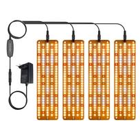 LED augalų augimo lemputė Viso spektro papildoma lemputė kambariniams augalams augalų augimo lemputė One Drag Four EU Plug Warm light