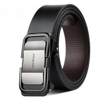 PULO Belt High Quality Toothless Inner Wear Automatic Buckle Casual Pants Belt 110cm juoda