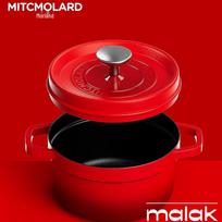 Molander 24cm Cast Iron Enamel Dutch Oven