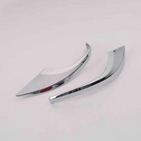 For Toyota YARIS Sedan VITZ 2016 2017 2018 ABS Chrome Side Door Rearview Mirrors Strips Trims Sticker Car Styling Accessories sidabras