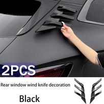 Skirta BYD Sealion 6 Seal U Song Plus DM-i EV -2026 2025 Automobilio Galinio Langelio Trikampio Žaliuzių Dangtelis Šoninės Angos Modifikuoti Priedai Black B