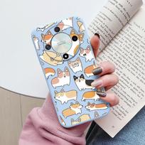 Cute Cat Case For Honor X9b Silicone Soft Back Cover Lovely Cartoon Painted Capa Shell For Honor X9b Fundas HonorX9b Coque Bag Honor X9c
