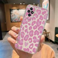Colorful Leopard For Honor 200 90 Lite 50 70 X9 20 9X Marble Artistic Phone Case Transparent Clear Camera Protection Soft Cover Honor 200