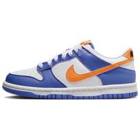 Nike Dunk Low GS Knicks Vaikams Sportbačiai Mėlyni Mėlyni-Džiaugsmingi Ryškūs-Mandarininiai FN7783-400 40