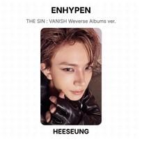 ENHYPEN THE SIN : VANISH Weverse Albums ver. Official Photocard HEESEUNG