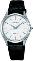 SEIKO DOLCE Kvarcinis su safyro kristalu, atsparus vandeniui kasdieniam naudojimui [SEIKO] Laikrodis, Atspindėjimą mažinančia danga, Vyriškas, SACM171
