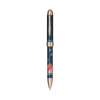 Sailor Fountain Pen Multifunction Elegant Fuji Pen, Maki-e Design, Blue, 16-0352-240