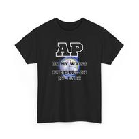 AP Pocket Watch T-Shirt |  On My Wrist, Pressure On My Back  Tee, Y2K AP Watch Graphic Tee, Luxury Watch Streetwear 2XL