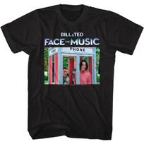Bill and Ted Face The Music B&T FTM Booth Color Black Adult T-Shirt S