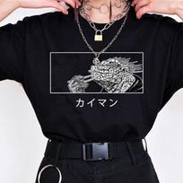 Kaiman Eating Gyoza Dorohedoro Shirt -Kaiman Tee,Noi Shin Manga T-shirt M